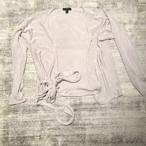 J crew wrap blouse